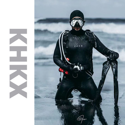 昆火连体保暖男款潜水服氯丁橡胶