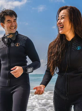 第四元素sipadan四代亚洲限定款 3mm潜水服Fouth element湿衣分体