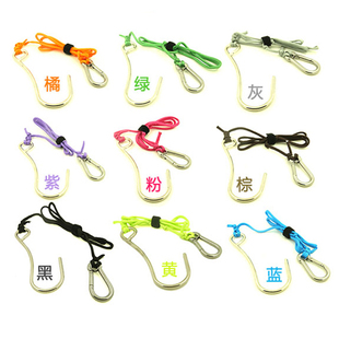 潜水单头流钩 流勾 放流单头伞绳礁石钩子316不锈钢