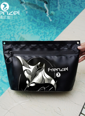 FRENZEL法兰左2024潜水沙滩游泳2L防水小包湿泳衣专用袋手拎斜背