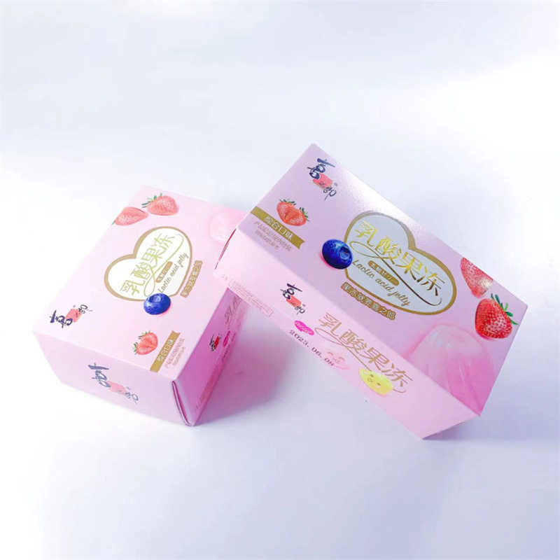 喜之郎乳酸果冻2枚盒装喜糖结婚果冻/布丁
