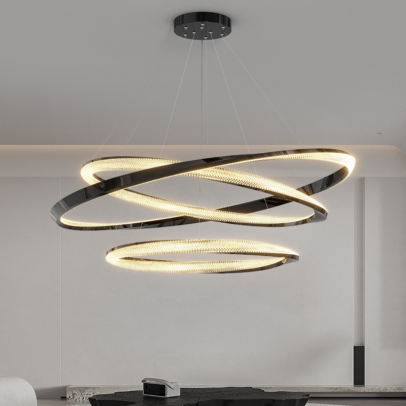 意式轻奢客厅吊灯后现代