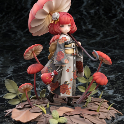 【正品】reverse 逆转工作室 菇娘系列 红盖小皮伞 影法师 手办