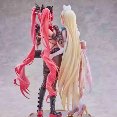 莎蒂与斯黛拉雕像手办