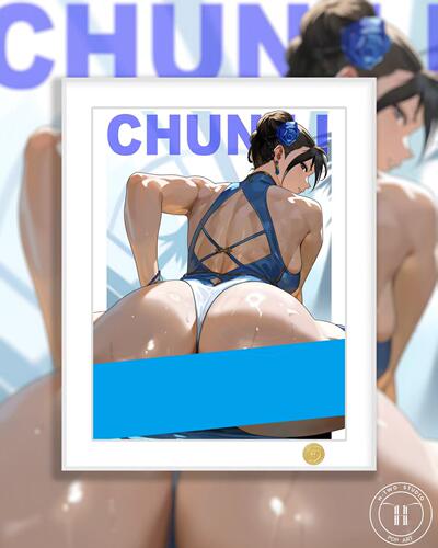 《春丽》街头霸王卡普空ChunLi装饰画