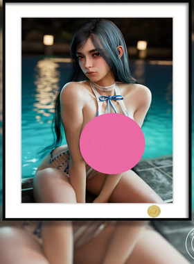 《泳池渡鸦》Stellar Blade剑星Raven装饰画