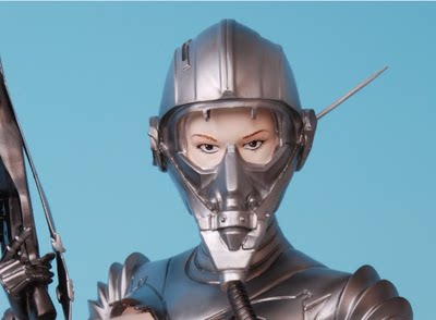 魔改 空山基cg人物作品 苏拉亚马 gk手办完成品