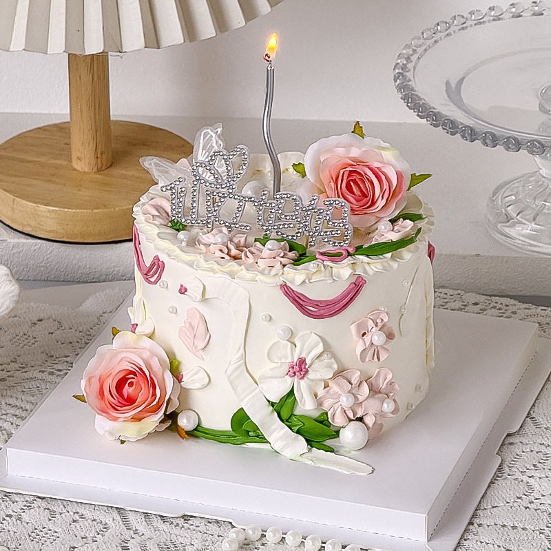 简约风母亲节仿真玫瑰花毛毡水钻蛋糕装饰仙女妈妈节日快乐插件,节庆用品/礼品,节日装扮用品,淘宝优惠券,粉丝福利购,淘宝优惠卷