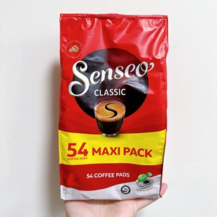 现货荷兰Senseo易理软包咖啡Classic经典原味香浓袋泡咖啡包54片
