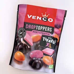 荷兰进口甘草糖Venco英式混合甘草糖水果钱币甜drop大料糖八角糖