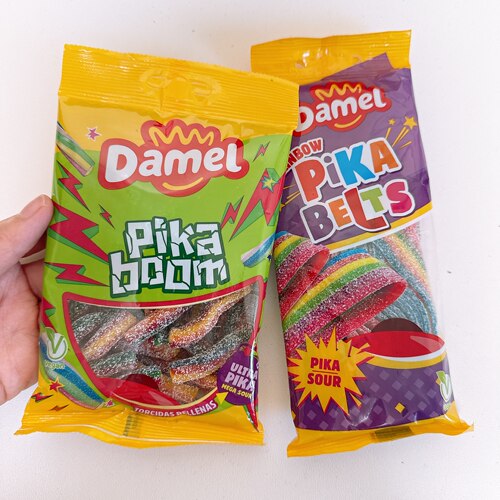 原装Damel酸砂软糖彩虹爱心糖