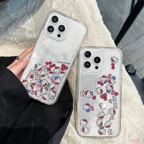 可爱卡通KT猫苹果手机壳