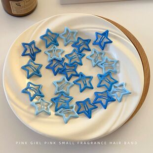 AM1013五角星星小发夹女刘海夹侧边可爱日系BB夹发卡碎发夹子发饰