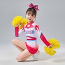 啦啦队服装 女儿童演出服花球啦啦操竞技比赛服运动会健美操表演服