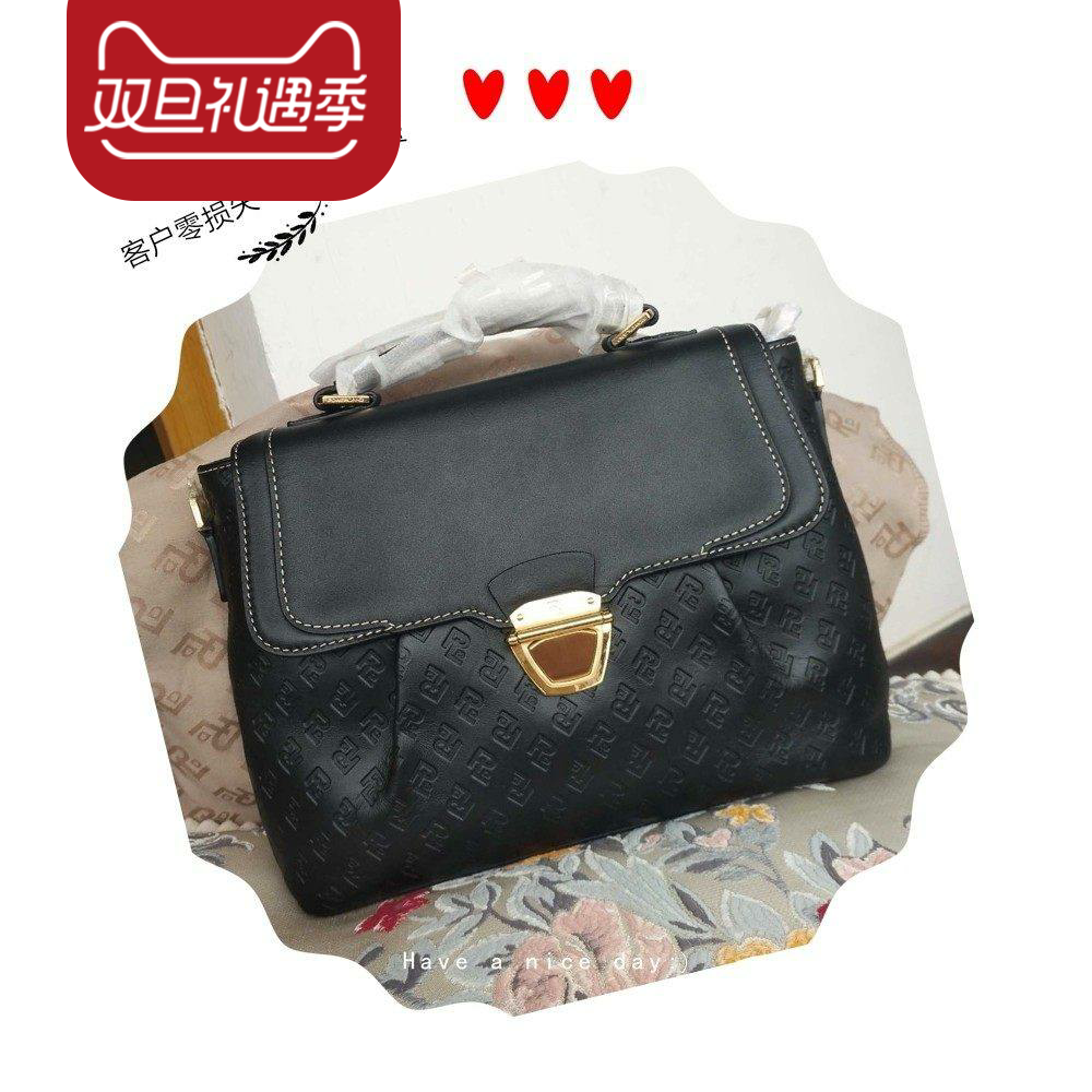 保兰德 PLD东方雅奢老花经典系列手提斜挎单肩邮差包中国包1