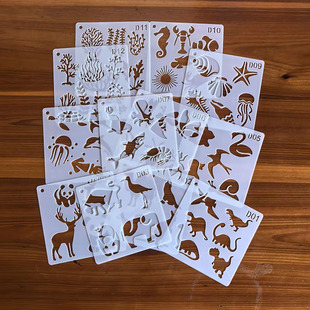 镂空喷漆模板制作广告字喷字自喷漆空心拓印模板定制