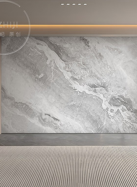 现代轻奢大理石纹8D背景墙壁画