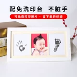 Памятные безопасные отпечатки рук и ног для новорожденных, подарок на день рождения