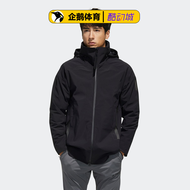 adidas阿迪达斯官网正品冬季男服外套MYSHELTER 3IN1 FL8653