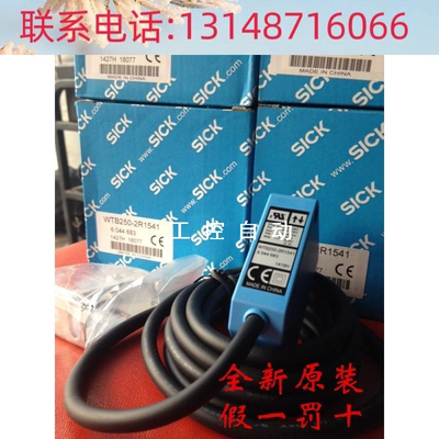 （议价）全新原装德国西克光电开关WTB250-2R1541  货号60446