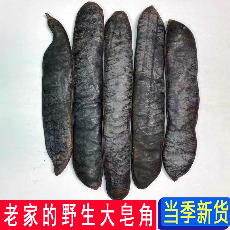 新货野生大皂角 中药材干整长皂角粉皂荚段 白脱发天然洗发水无硫 传统滋补营养品 其他药食同源食品 原图主图