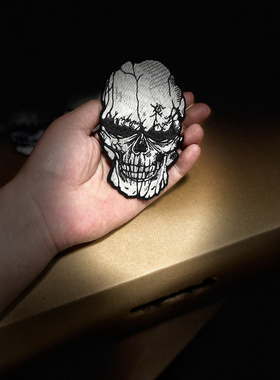 “烈”士气章高端UV进口acrylic夜光魔术贴