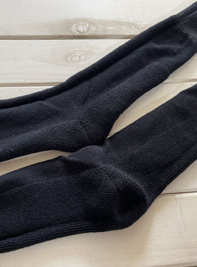 军版户外野营机车骑行运动袜棉混纺高筒毛巾底