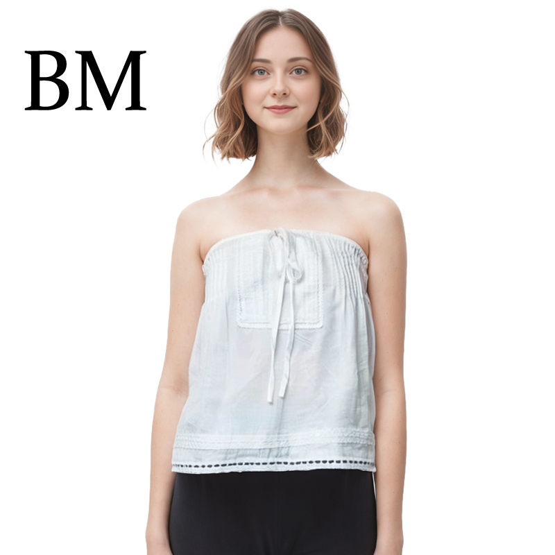 可抹胸可挂脖绑带吊带背心性感夏