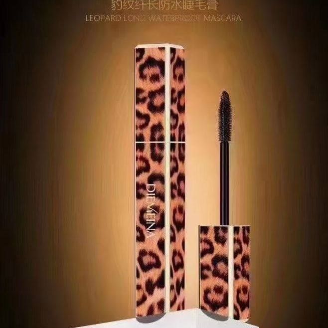 正品蝶美娜988豹纹睫毛膏浓密拉长3卷翘纤长不晕染防汗不晕染