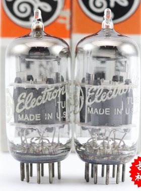 全新美国原盒GE/RCA/喜万年 6072/12AY7圆环/方环黑屏6027电子管