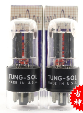精选全新美国原盒TUNG-SOL 6SN7GT/6N8P/5692方环鼠耳6sn7电子管