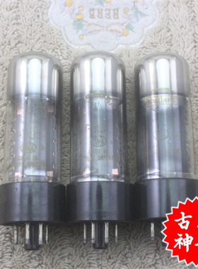 英国大盾Mullard PY33 顶部双圆环云顶直身附有参数图电子管