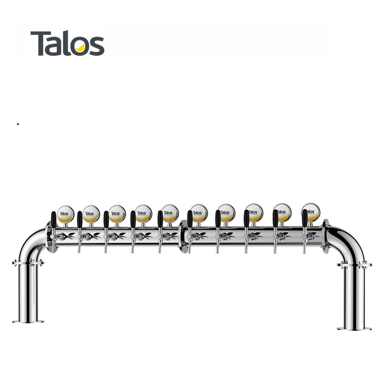 Talos塔罗斯啤酒设备餐厅酒吧不锈钢啤酒柱酒塔大门形10孔1046103