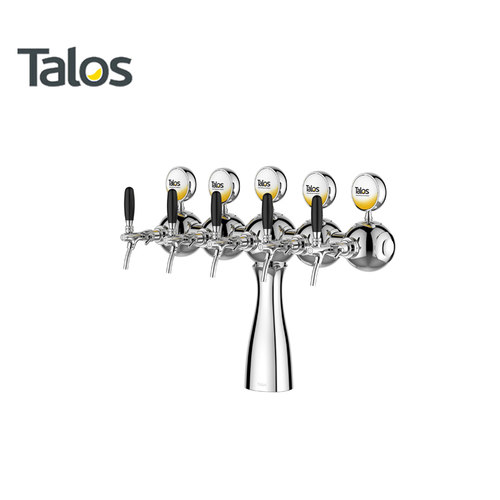 Talos塔罗斯啤酒设备酒吧餐厅啤酒柱巴黎人酒塔5孔带灯1035508