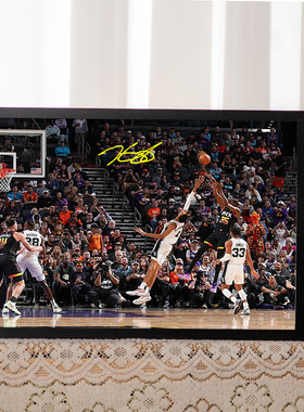 杜兰特海报相框挂画NBA篮球球星礼品照片纪念品签名摆件周边手办