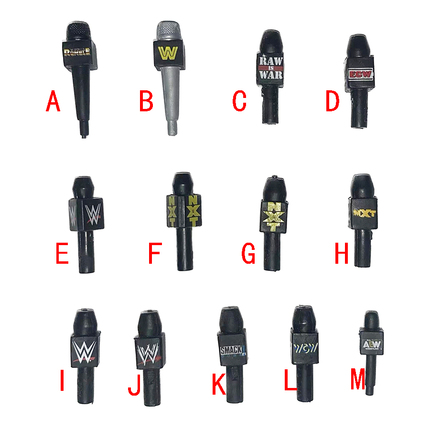 Wrestling Ring Wrestler 6inch 7inch Action Figure Accessories Microphone 2024 New Model