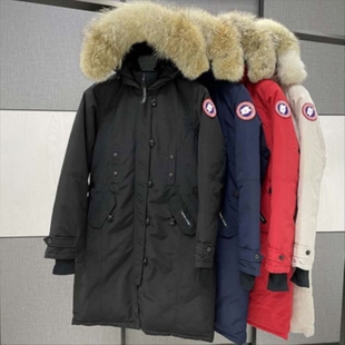 Kensington 羽绒服女士派克大衣 中长款