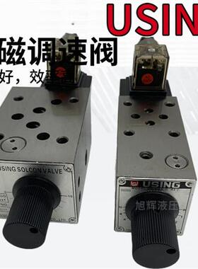 新款台湾电磁调速阀FMS-GO G 4/6/8/12-02 03 T A B现货