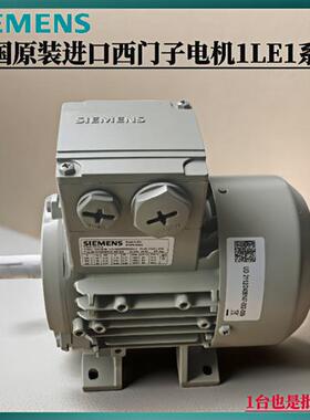 进口电机1LE1001-0CB32-2AA4-Z0.37KW4P卧式三相异步电动机