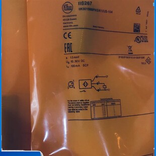 易福门接近开关传感器IIS238 IIS206 IIS267 IIS281 IIS709现货