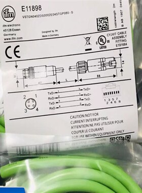 IFM易福门EVC030 EVC015 EVC033 EVC031 EVC029 E11898 E11572