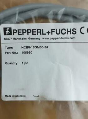 NCB8-18GM50-Z4电感式接近开关传感器 订货号:105930现货