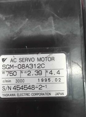 SGM-08A312C安川伺服马达功能包好  议价