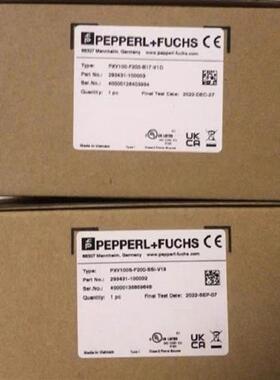 P+F全新原装光学读码器PXV100-F200-B17-V1D订货号293431