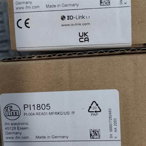原装易福门压力传感器PI1807 PI1805