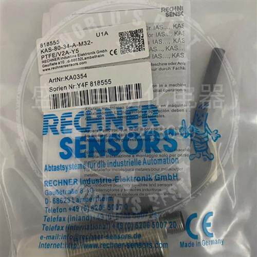 全新电容式传感器 KAS-80-34-A-M32-PTFE/V2A-Y5 接近开关