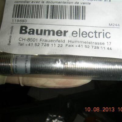 正品堡盟Baumer电容式传感器接近开关CFAM 12N1600/S14