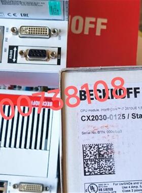 BECKHOFF倍福控制器CX2040-0195   现货供应质保一年技术支持