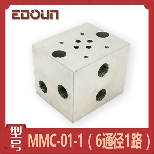 新款液压阀块MMC-01电磁阀DSG-01/02 4WE6底座标准非标油路现货