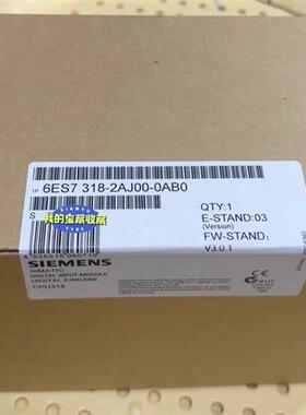 全新正品未开封6ES7318-2AJ00-0AB0 6ES7 318-2AJ00-0AB0现货销售